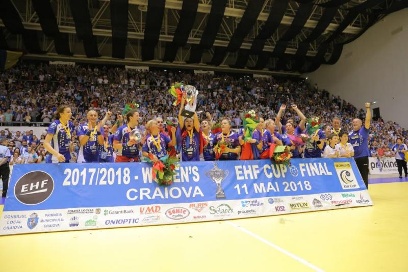 SCM Craiova a castigat Cupa EHF la handbal feminin !!!!!