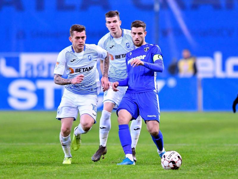 Doua faze fixe o scot pe Craiova din groapa cu Voluntari
