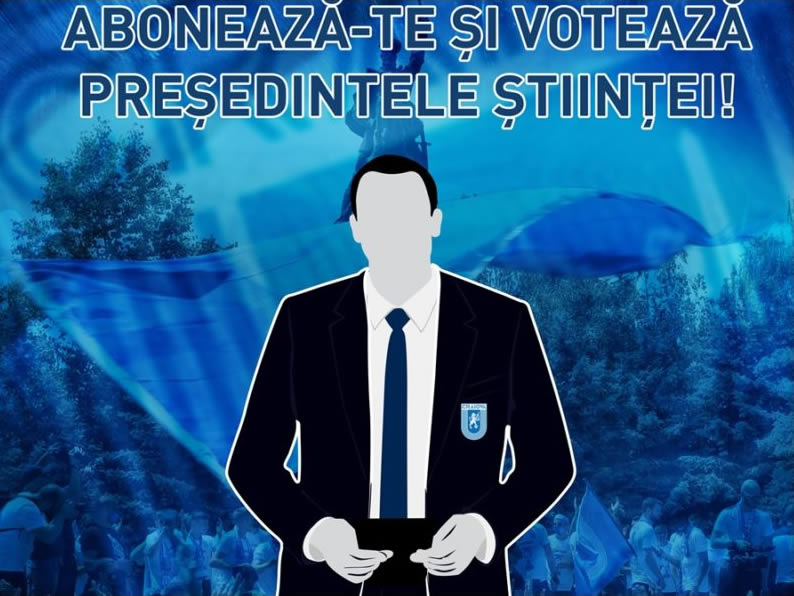 Abonează-te și votează președintele!