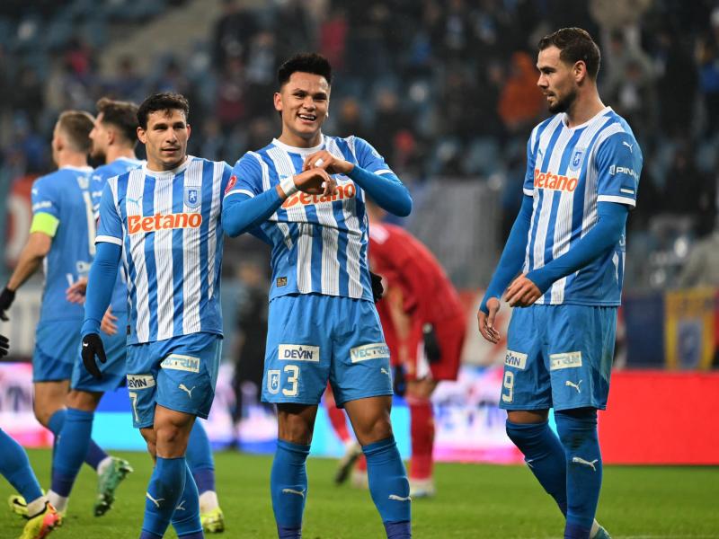 Universitatea Craiova învinge pe Sepsi Sf. Gheorghe cu 2-1 în ultima etapă acasă a anului