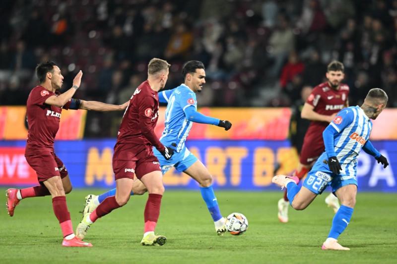 CFR Cluj - Universitatea Craiova 2-0. Prima înfrângere a oltenilor în playoff