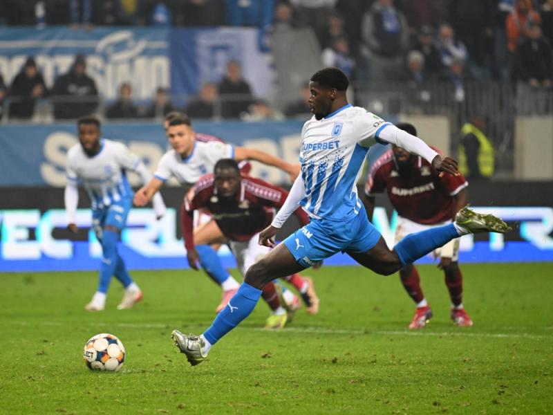 Universitatea Craiova - Rapid București s-a terminat la egalitate